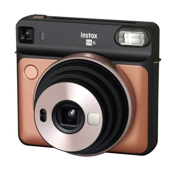 Fujifilm Instax Square SQ6 Instant Film Camera - Blush Gold