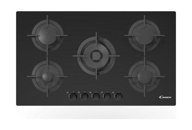 Candy 90cm 5 Burners Gas Hob CVG95GN Price in Kuwait Xcite