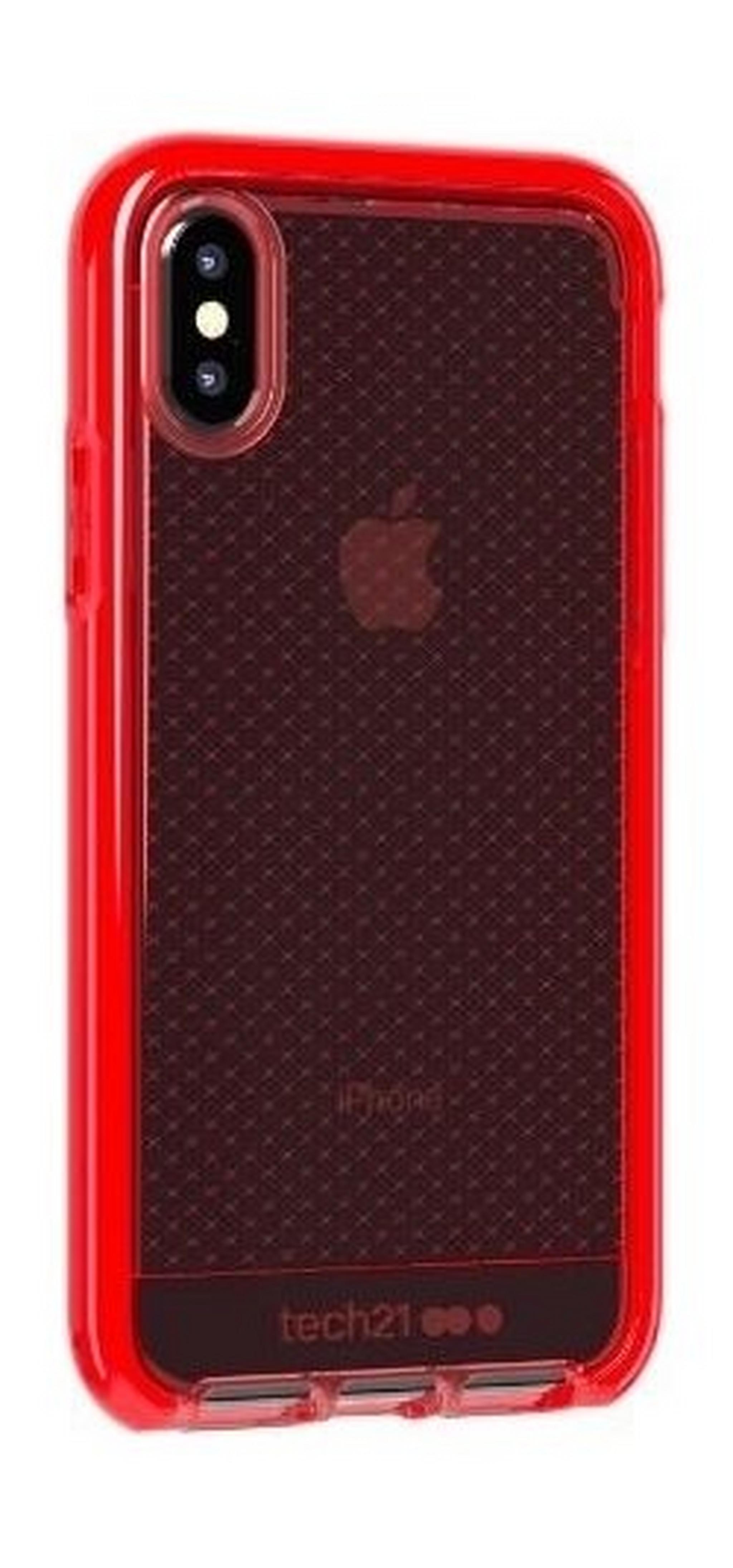 Tech21 Evo Check iPhone XS Case - Rouge