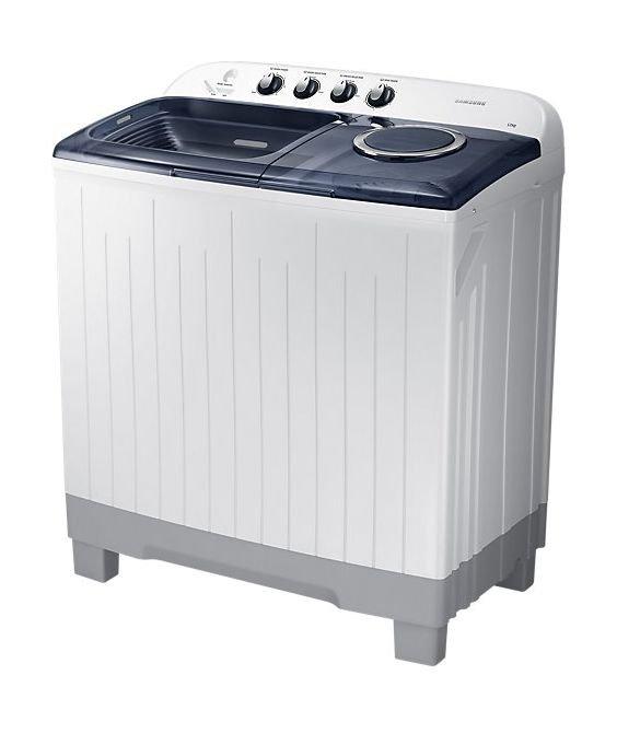 Samsung Twin Tub Washer, 12 kg Washing Capacity, WT12J4200MB - Grey