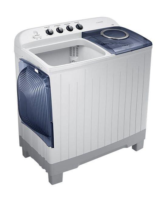 Samsung Twin Tub Washer, 12 kg Washing Capacity, WT12J4200MB - Grey
