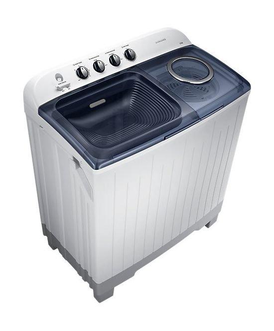 Samsung Twin Tub Washer, 12 kg Washing Capacity, WT12J4200MB - Grey