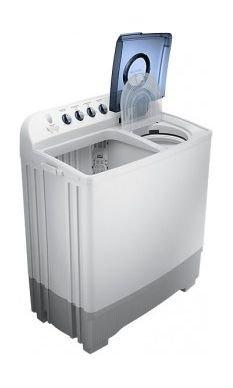 Samsung Twin Tub Washer, 15kg Washing Capacity, 15kg Drying Capacity, WT15K5200MB - Grey