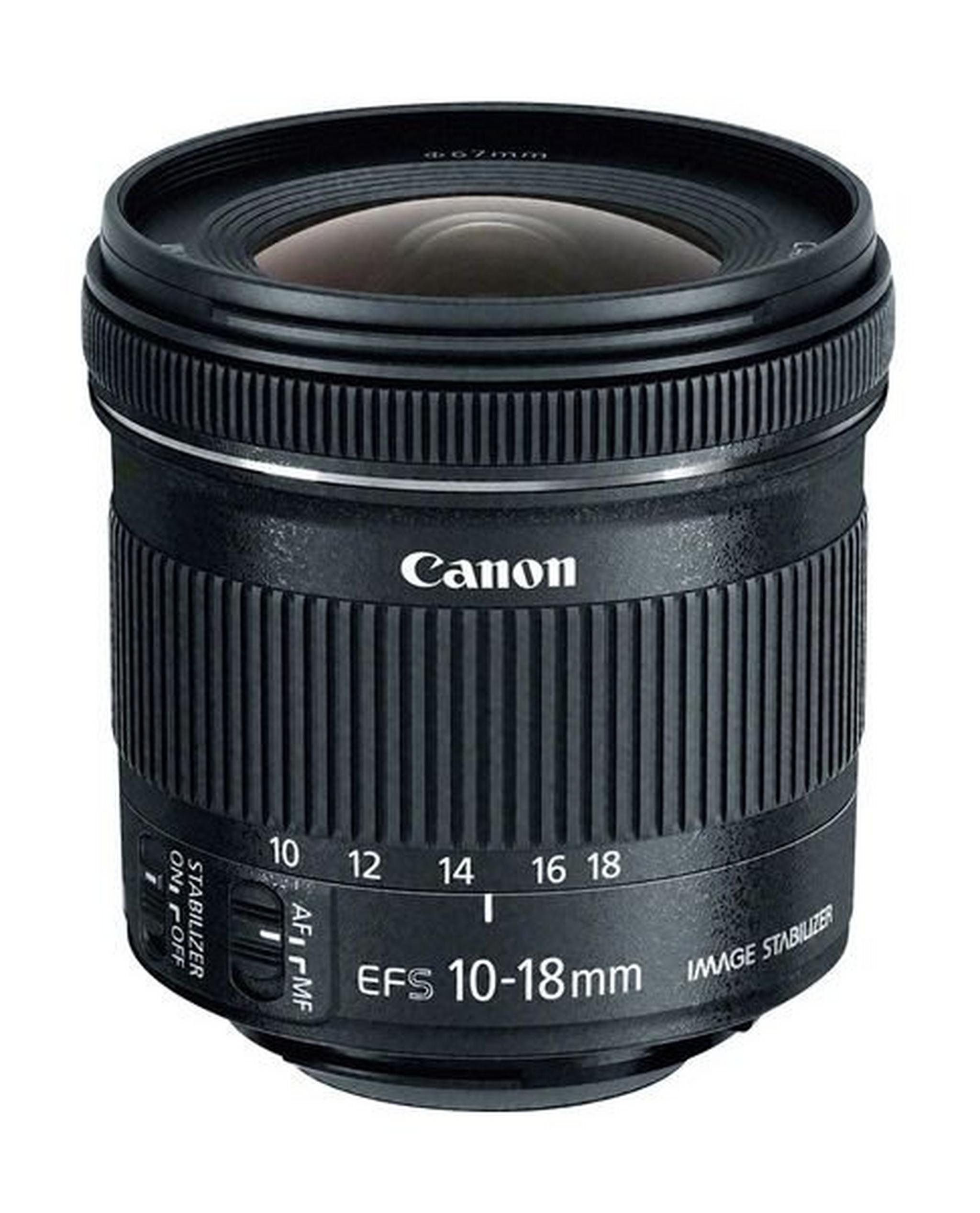 Canon EF-S 10-18mm f/4.5-5.6 IS STM Lens Ultra Wide