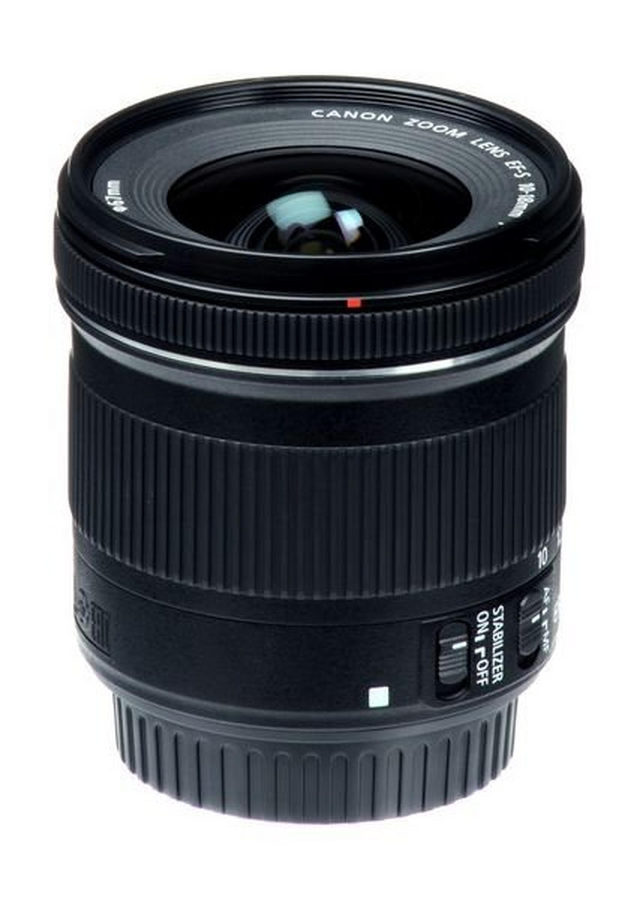 Canon EF-S 10-18mm f/4.5-5.6 IS STM Lens Ultra Wide