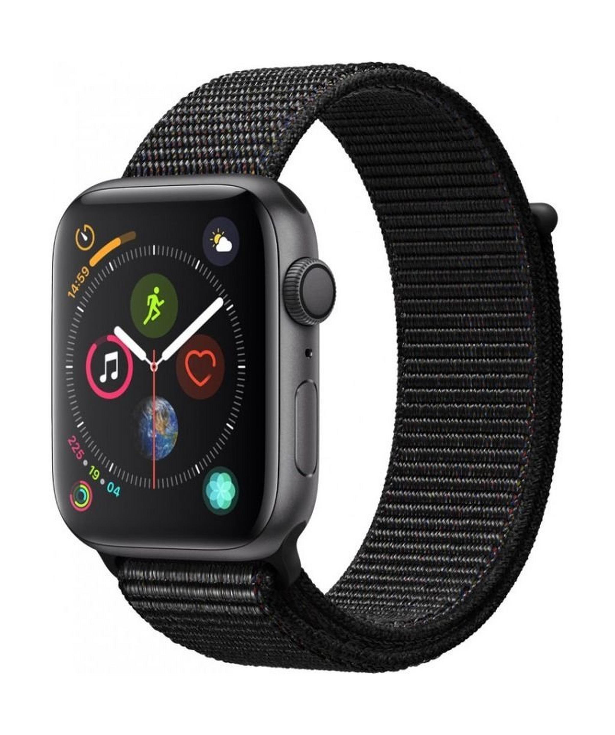 Pre Order: Apple Watch Series 4 44mm, Space Grey Aluminium Case, Black Sport Loop