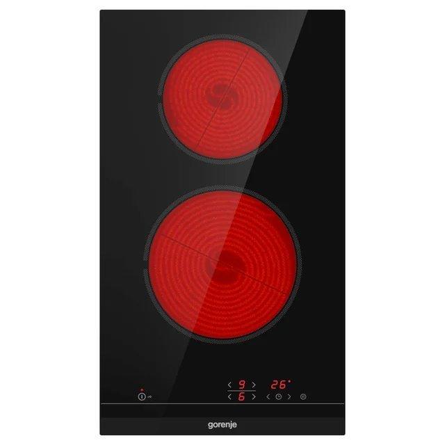 Gorenje 30cm 2 Burners Electric Hob - ECT321BCSC