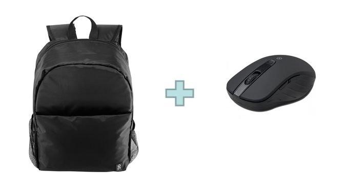 Xcell BP200 Laptop Backpack + Xcell M-300BT Wireless Mouse