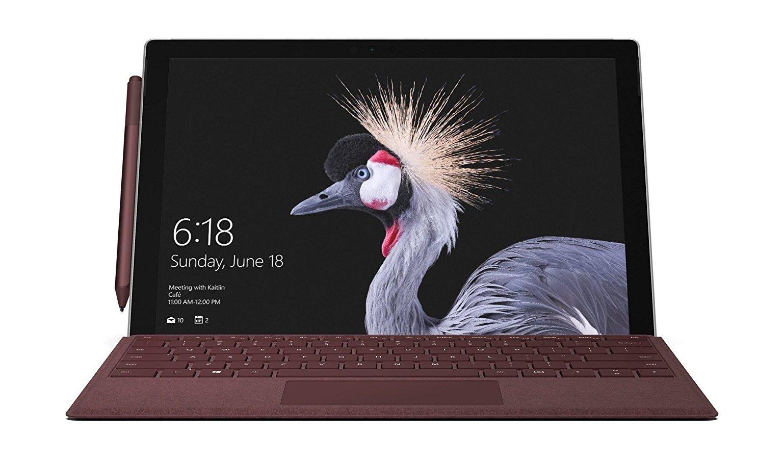 Microsoft Surface Go Signature Type Cover - Burgundy