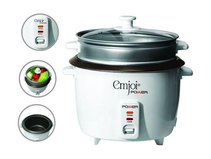 Emjoi 0.6L Rice Cooker With Steamer 700W (UERC006L) Price in Kuwait