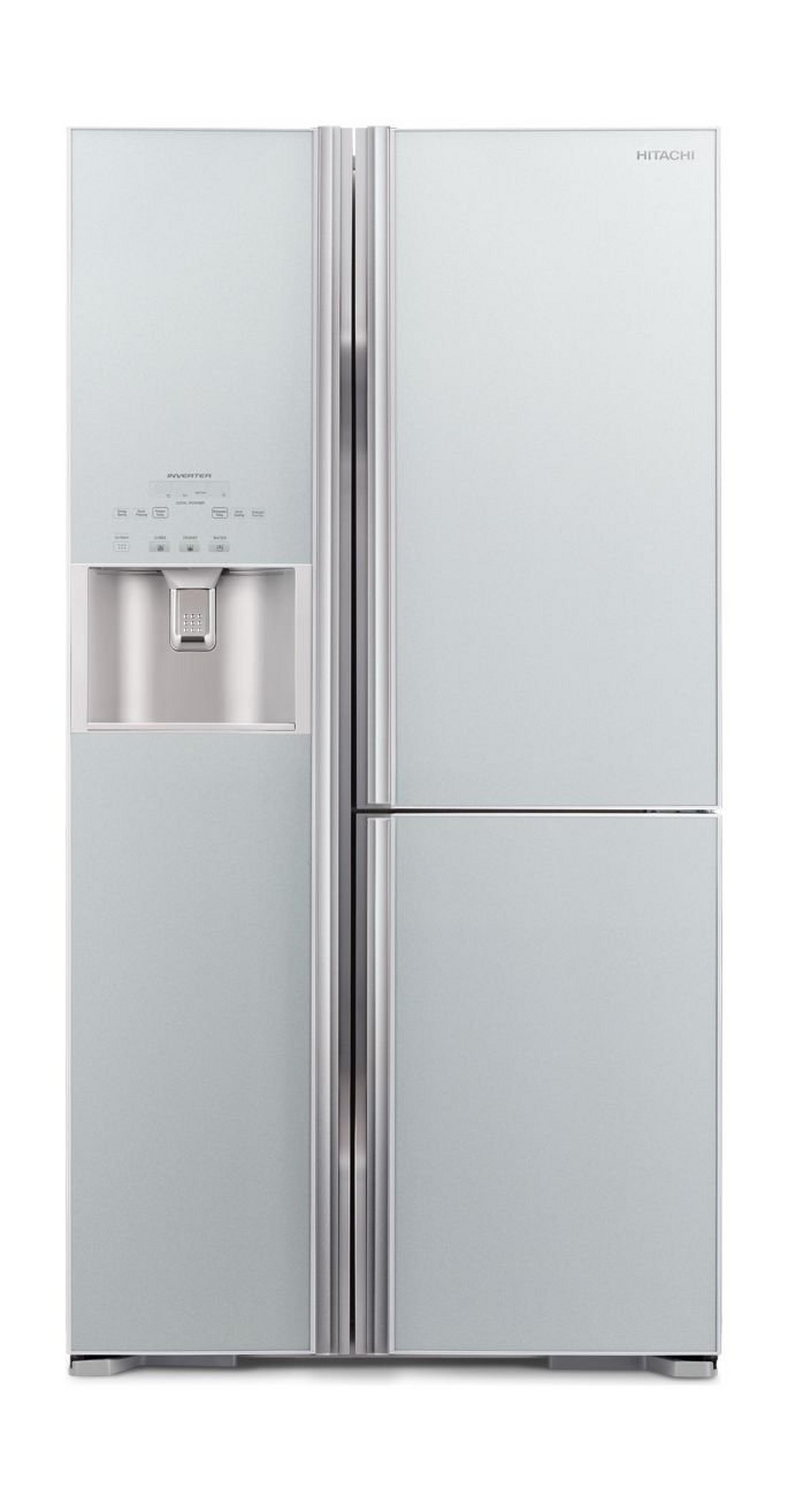 Hitachi 20 Cubic Feet Side by Side Refrigerator (R-M800GPS2-GS) - Silver