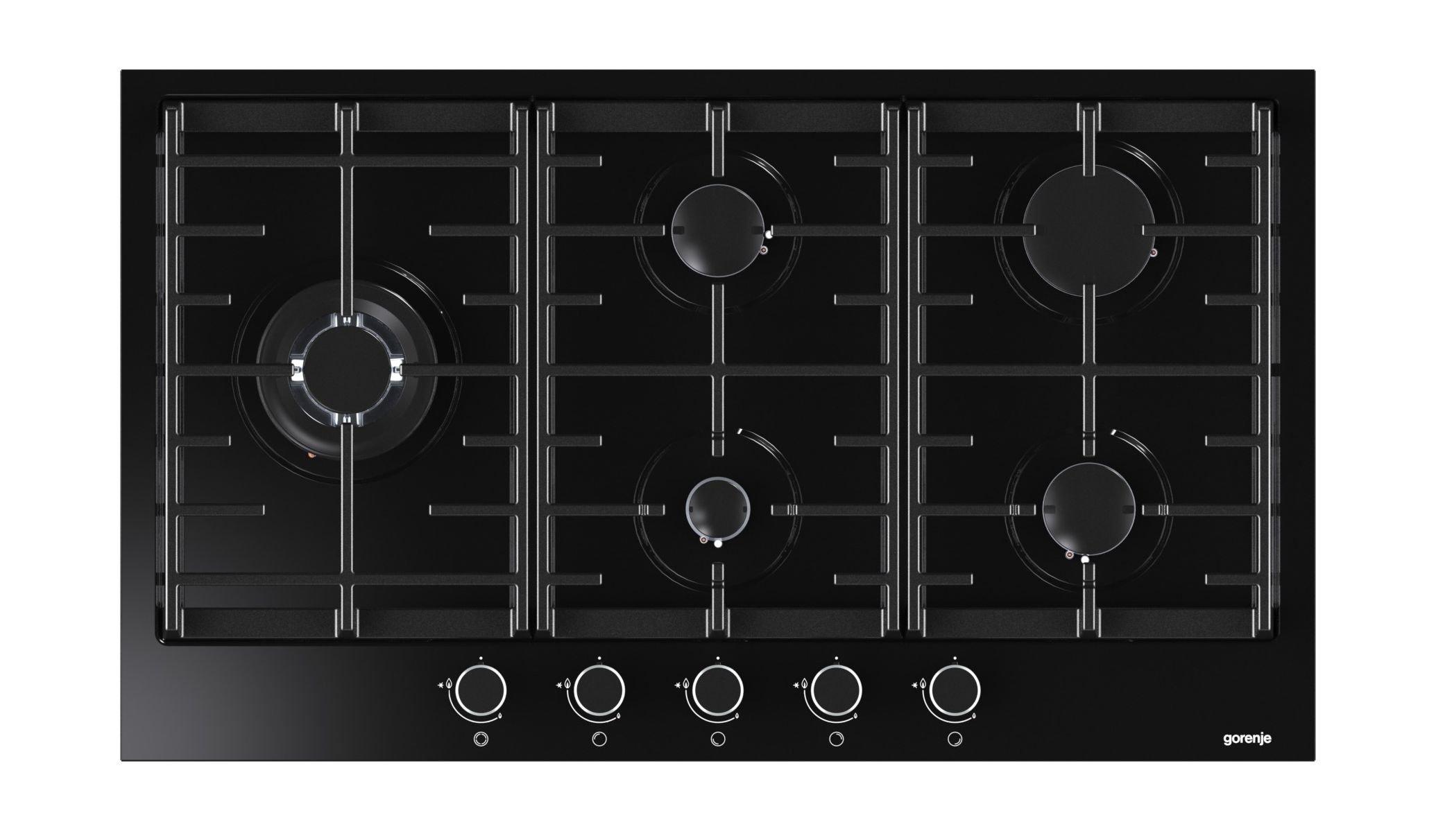 Gorenje 90cm 5 Burners Gas Hob GTW961UB Price in Kuwait Xcite