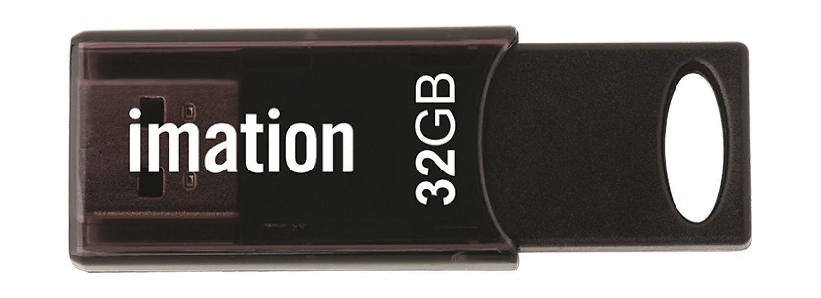 Imation Sledge 2.0 32GB Flash Drive - Black