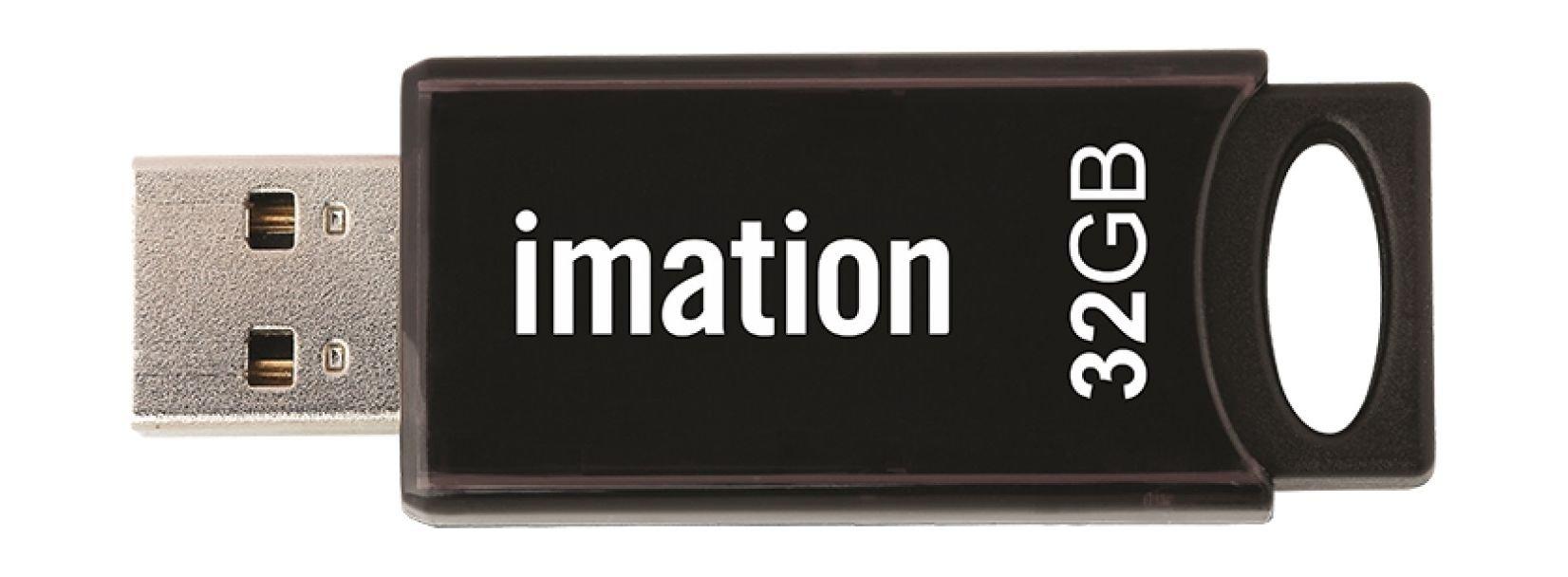 Imation Sledge 2.0 32GB Flash Drive - Black