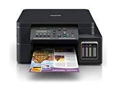 طابعة ٣ في ١ إنك جيت اللاسلكية بخاصية إعادة تعبئة خزانات الحبر من برزر (DCPT510W)