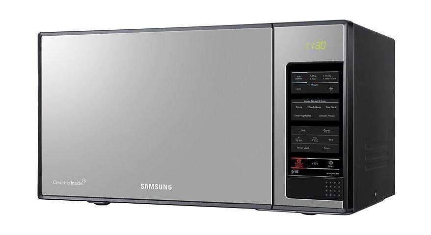 Samsung Microwave Oven With Grill 900W, 40L, MG402MADXBB - Grey