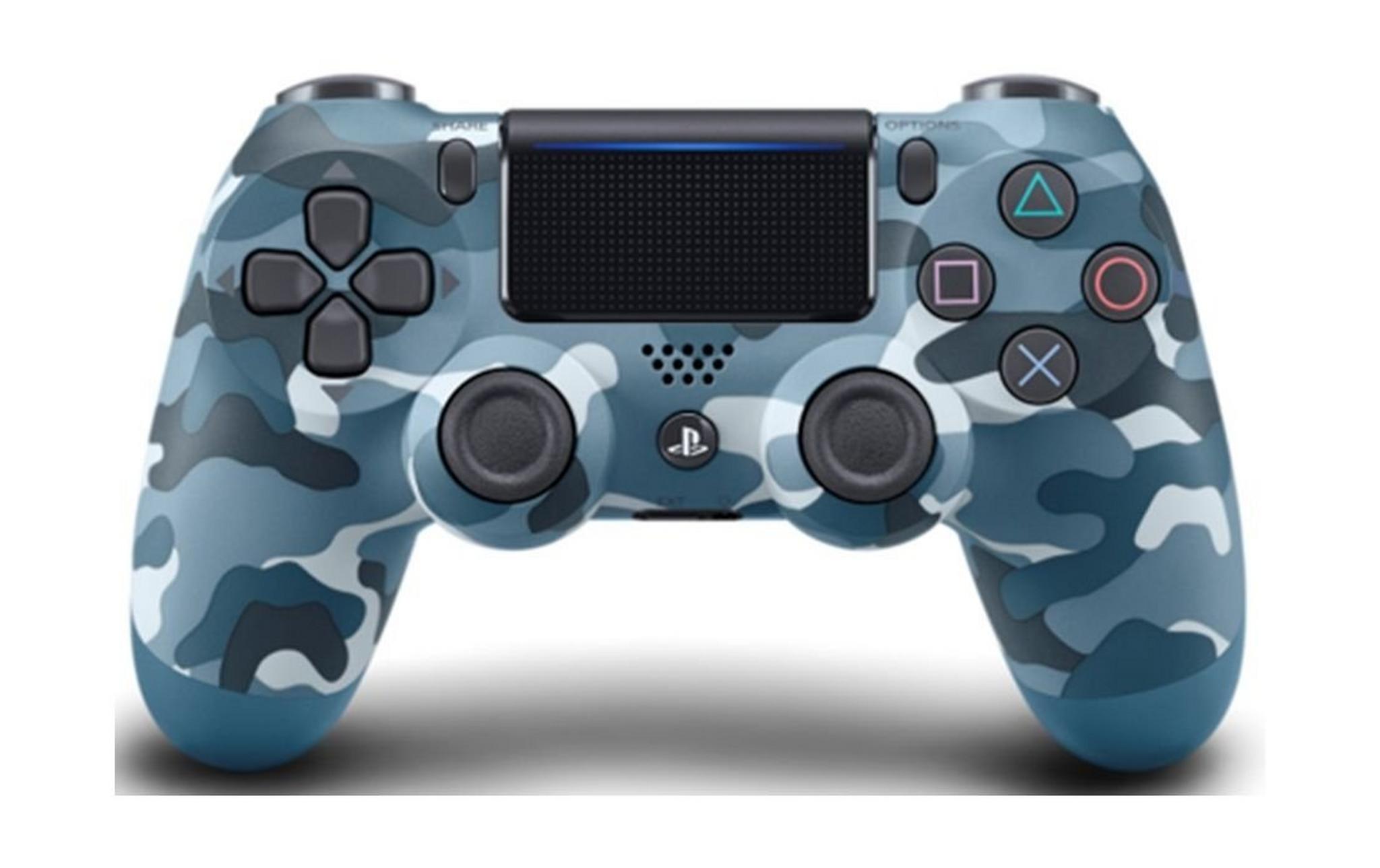 PlayStation 4 Wireless DualShock 4 Controller - Blue Camouflage