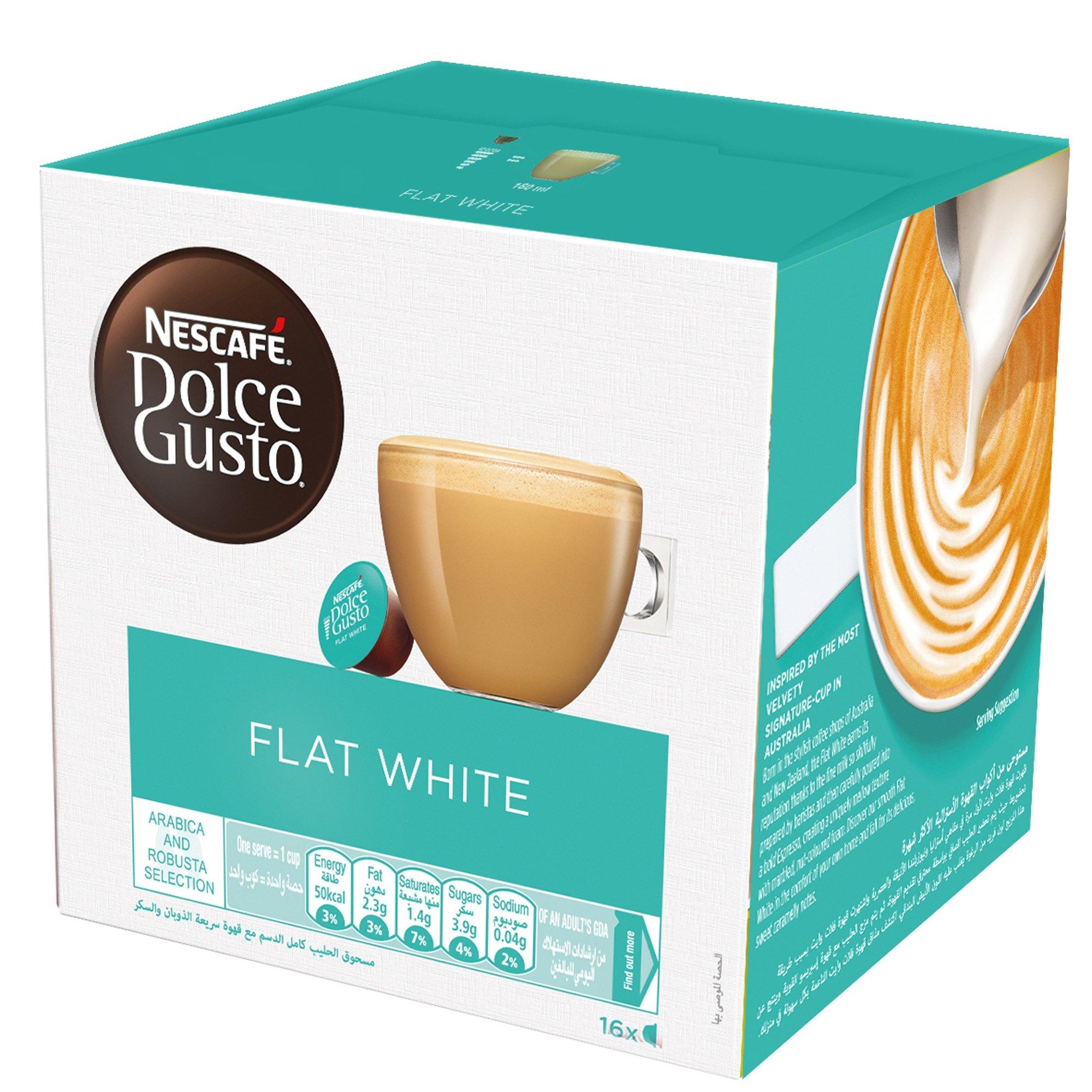 Dolce Gusto Nescafe Flat White - 16 Capsules