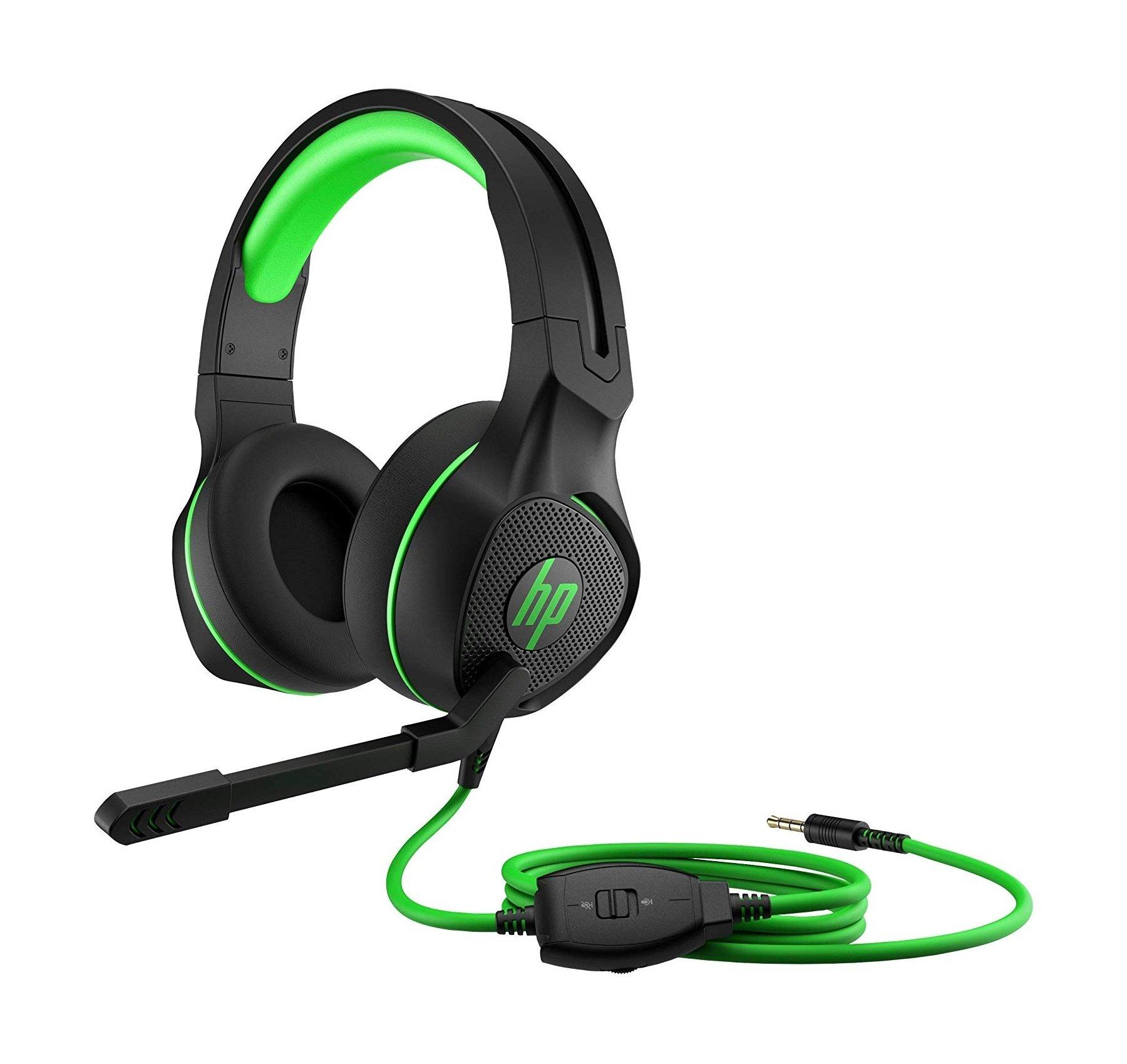 HP Pavilion 400 Gaming Headset - Black / Green