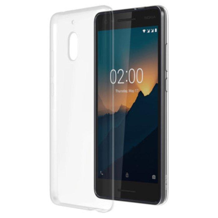Nokia 2.1 Crystal Pack Screen Protector + Protective Case