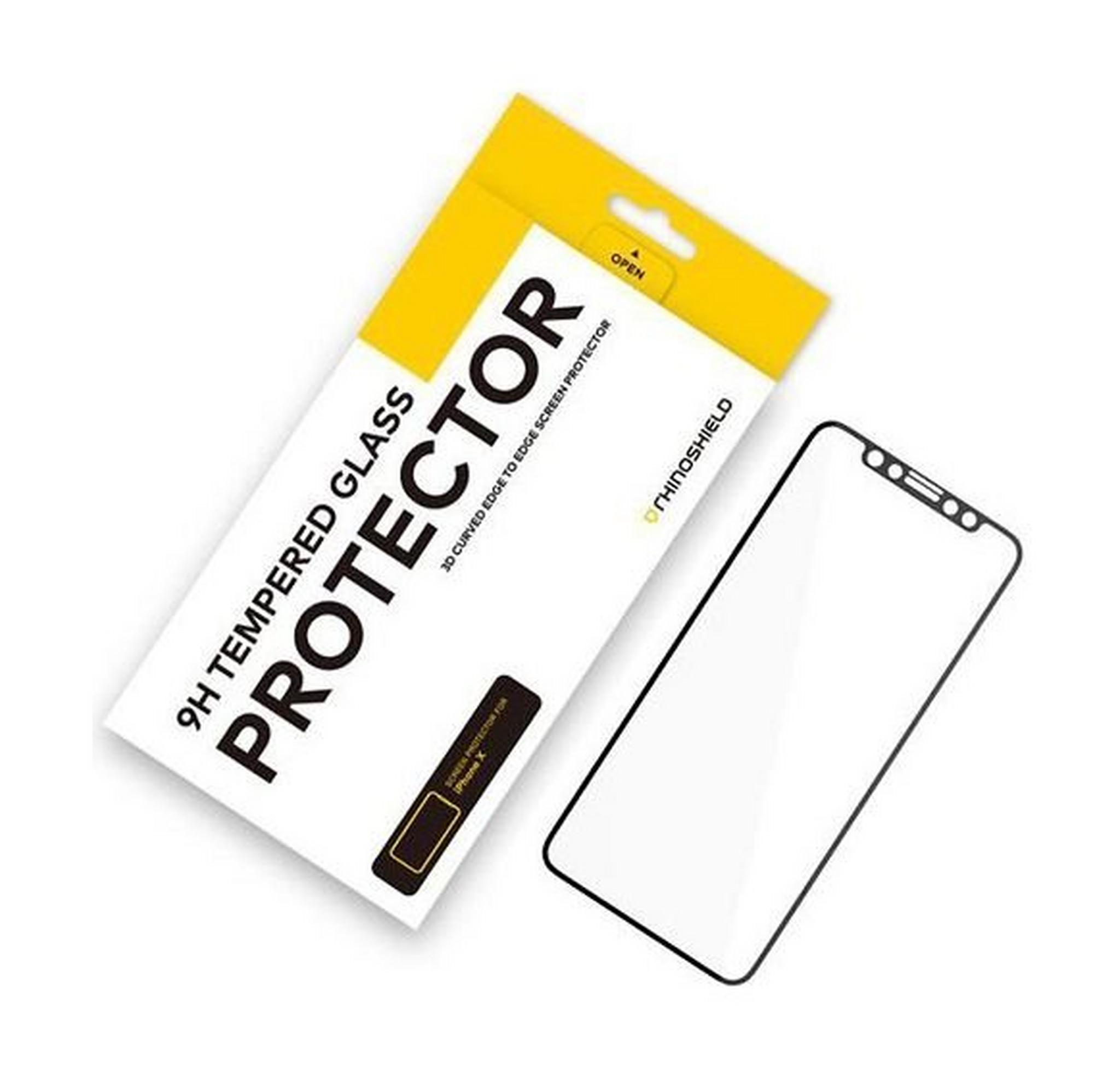 RhinoShield Tempered Glass Protector For iPhone X/XS - Clear