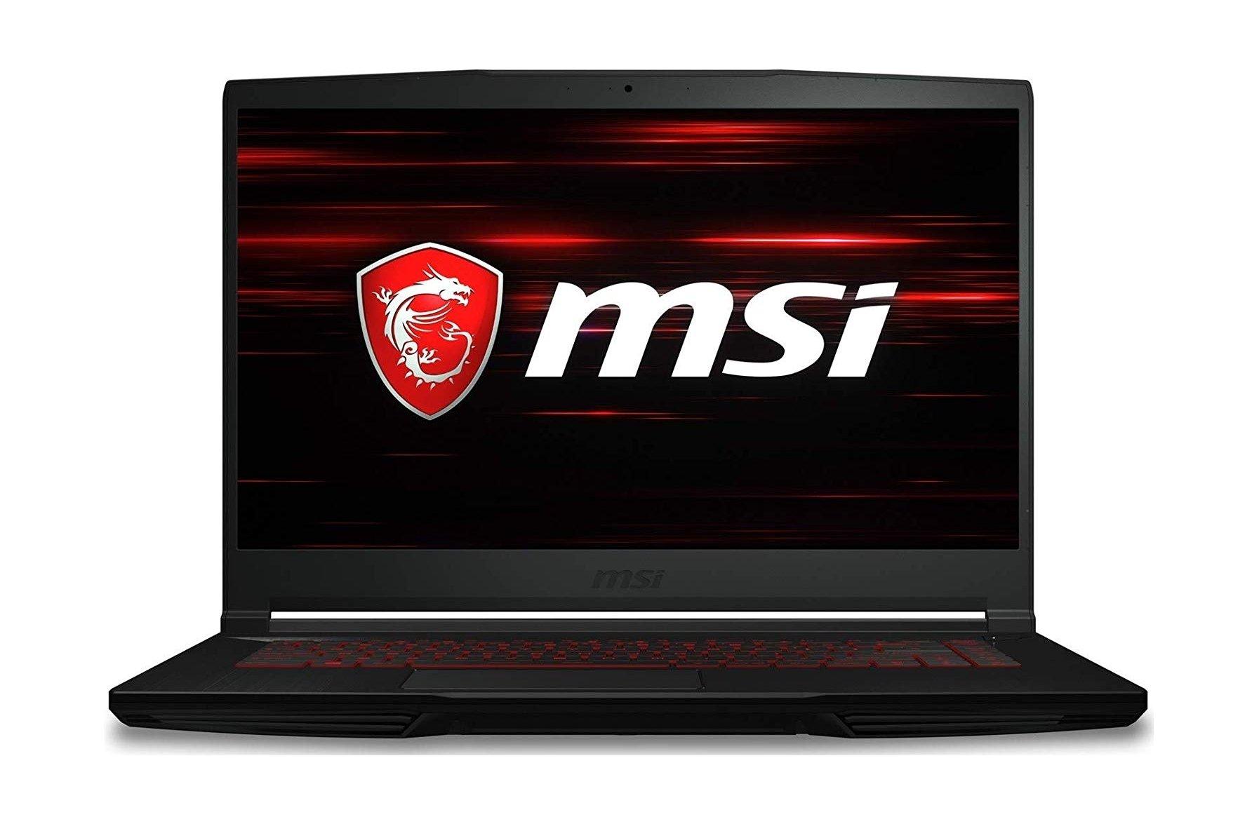 MSI GF63 8RD Thin Bezel GTX 1050TI 4GB Core i7 16GB RAM 1TB HDD + 256 SSD 15.6-inch Gaming Laptop - Black