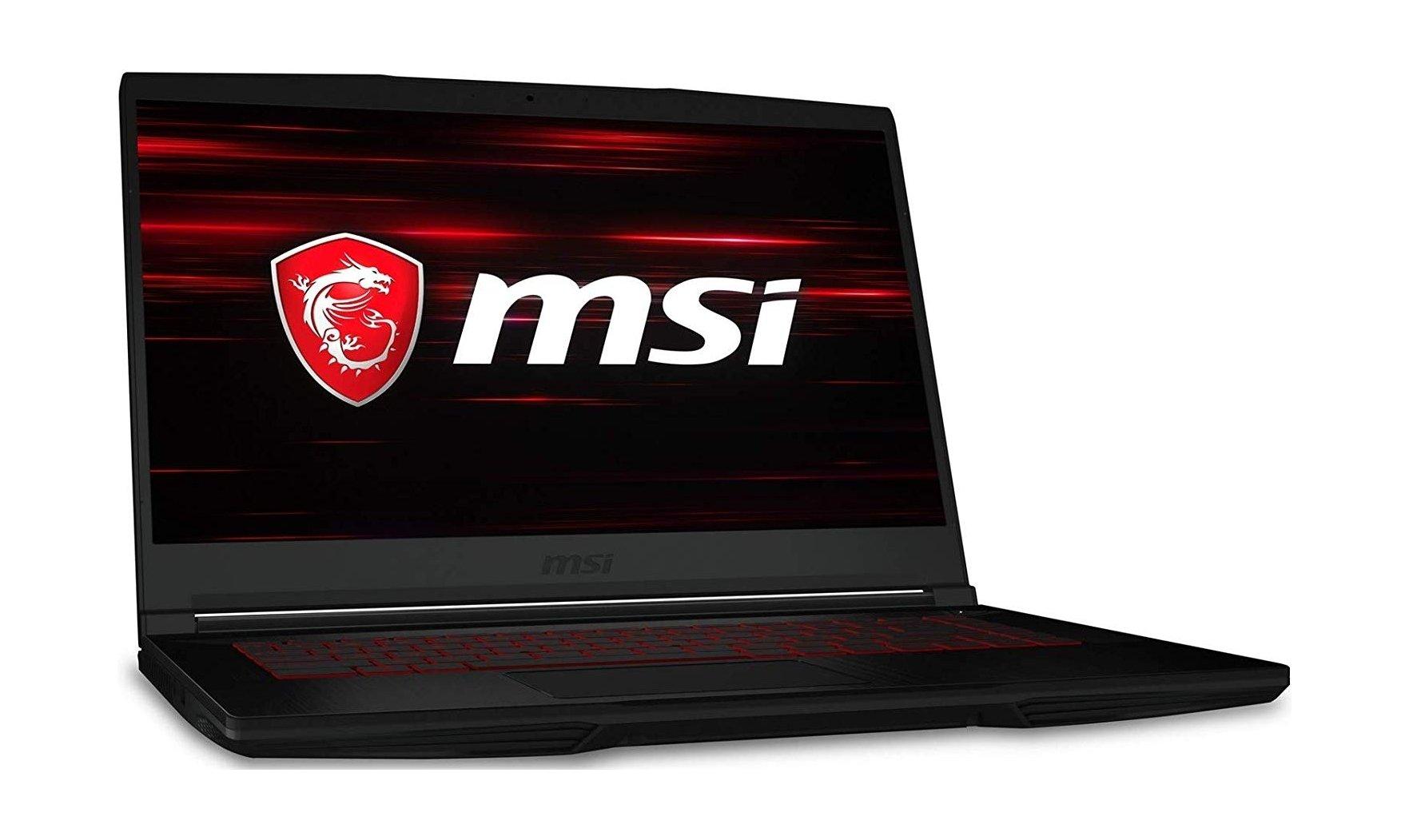 MSI GF63 8RD Thin Bezel GTX 1050TI 4GB Core i7 16GB RAM 1TB HDD + 256 SSD 15.6-inch Gaming Laptop - Black