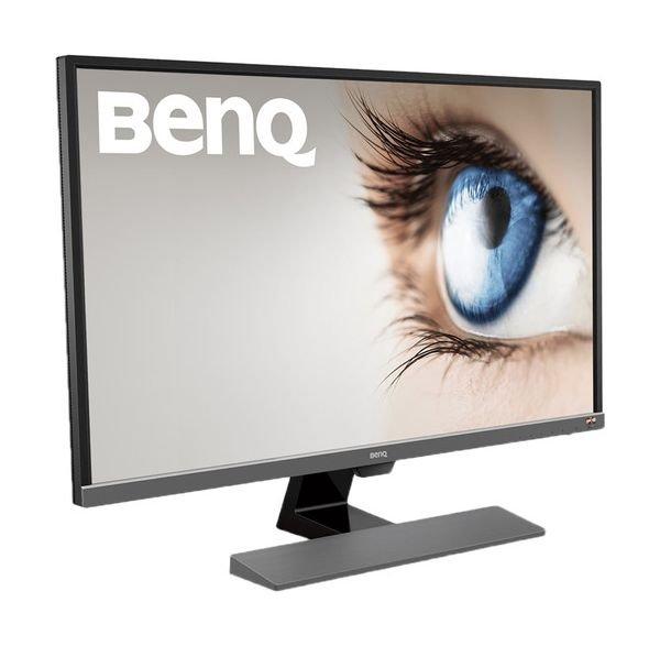 BenQ 4K UHD HDR Monitor 32 Inch, USB-C, EW3270U - Metallic Grey