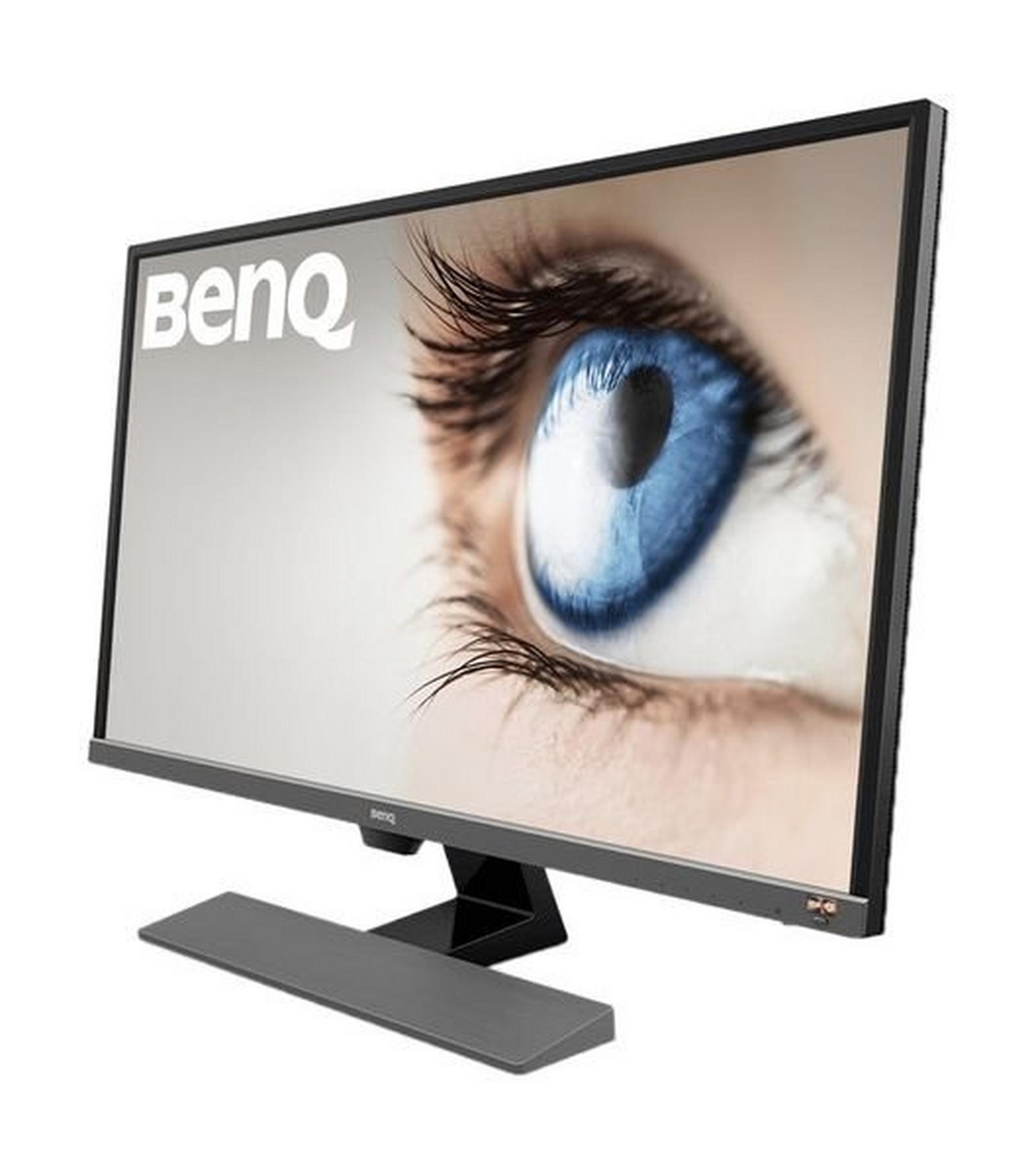 BenQ 4K UHD HDR Monitor 32 Inch, USB-C, 95% DCI-P3, EyeCare (EW3270U) - Metallic Grey
