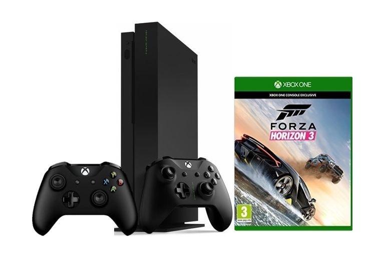 Xbox One X Standard Edition Console 1TB + Microsoft Forza Horizon 3 + Xbox One Nottingham Controller