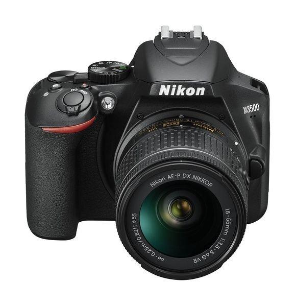 Nikon D3500 DSLR Camera + 18-55mm Lens - Black