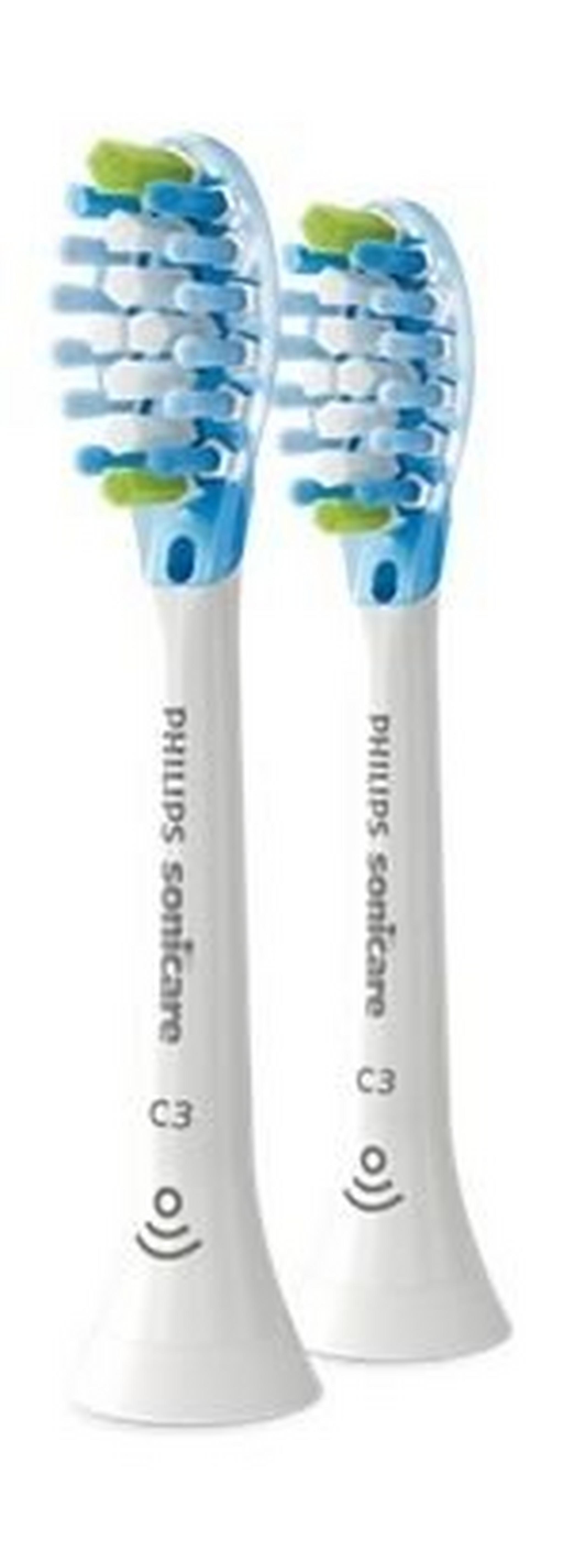 Philips Sonicare C3 Premium Plaque Defence Standard sonic toothbrush heads - HX9042/17