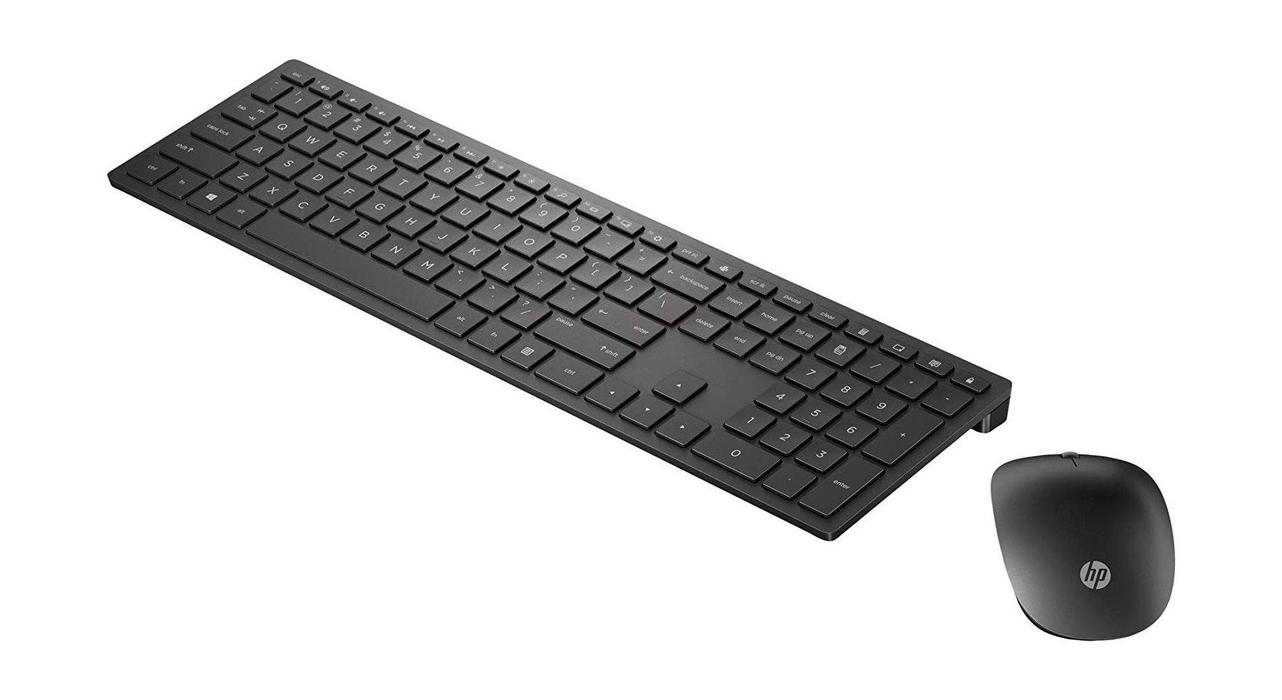 HP Pavilion 800 Wireless Keyboard and Mouse (4CE99AA) - Black