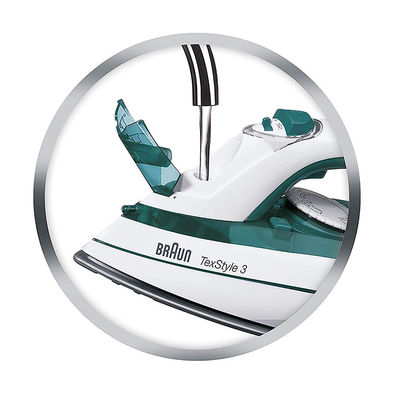 مكواة البخار براون تكستايل٣ (TS345) - اخضر