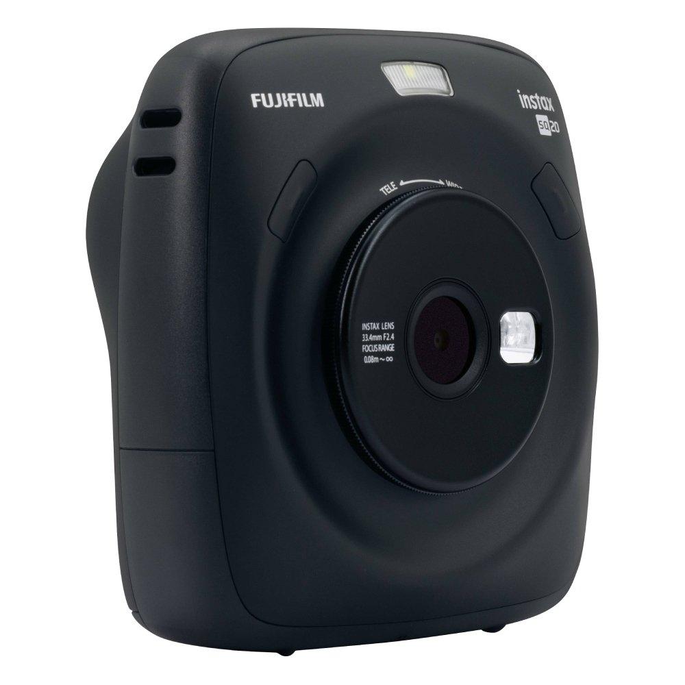 الكاميرا الفورية والمربعة الشكل من فوجي فيلم SQ20 - آسود