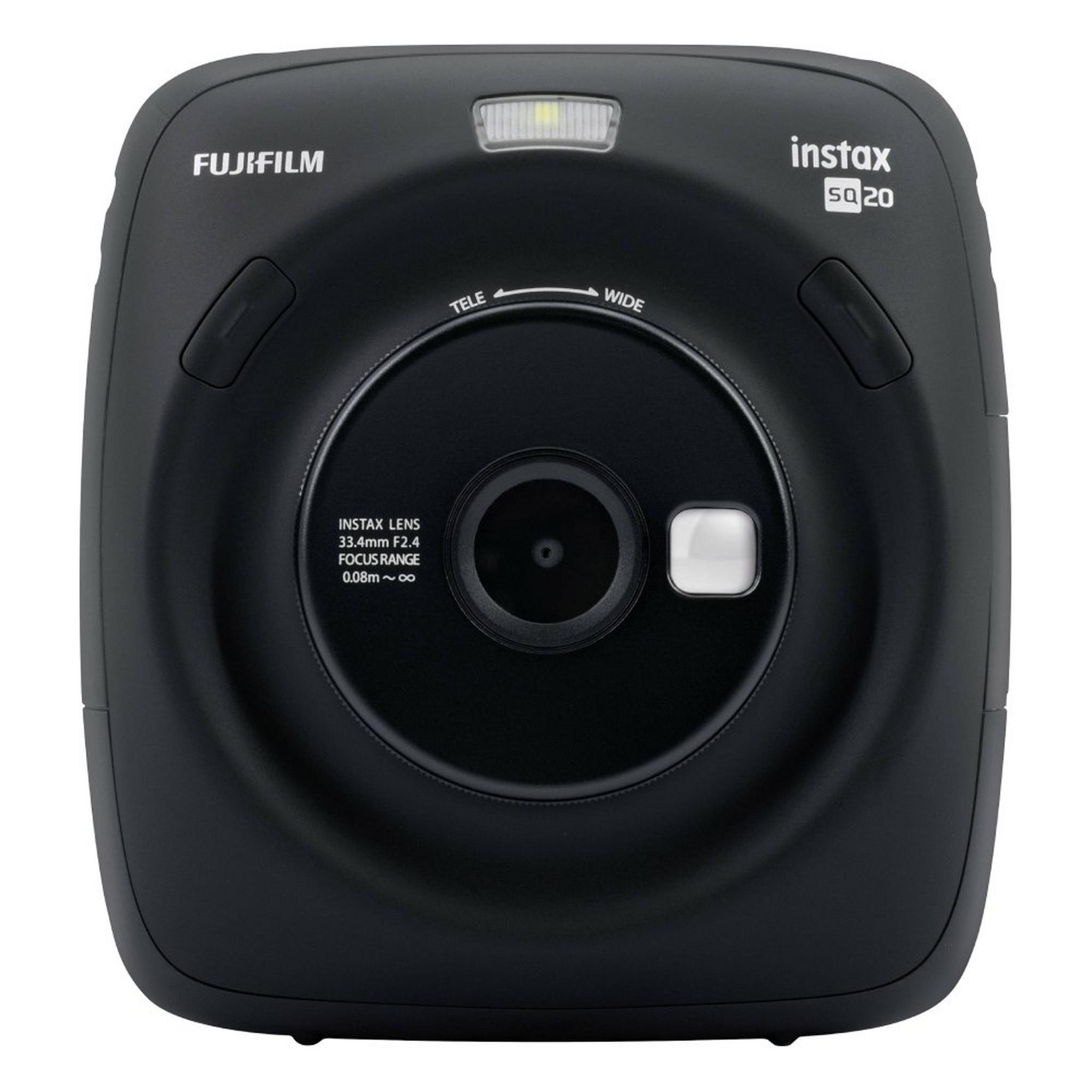 Fujifilm Instax Square SQ 20 Instant Film Camera - Black
