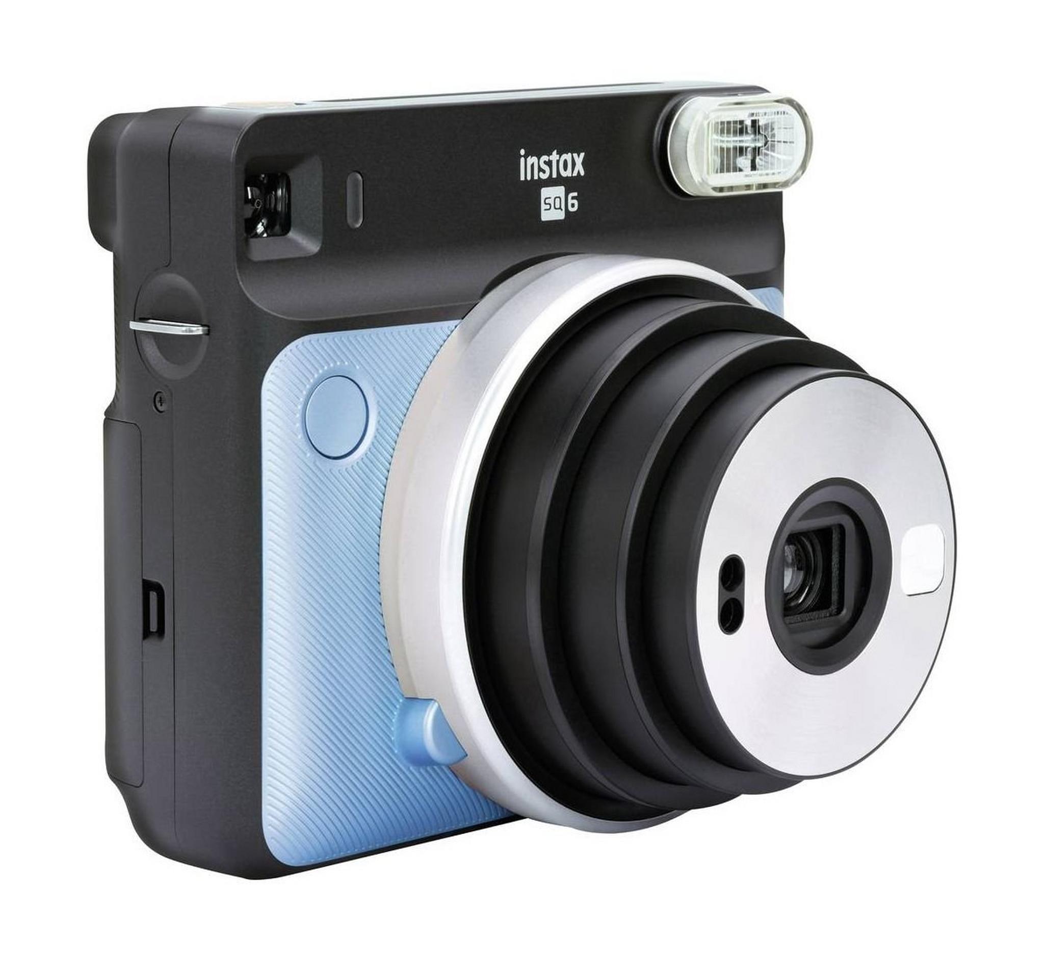 Fujifilm Instax Square SQ6 Instant Film Camera - Aqua Blue