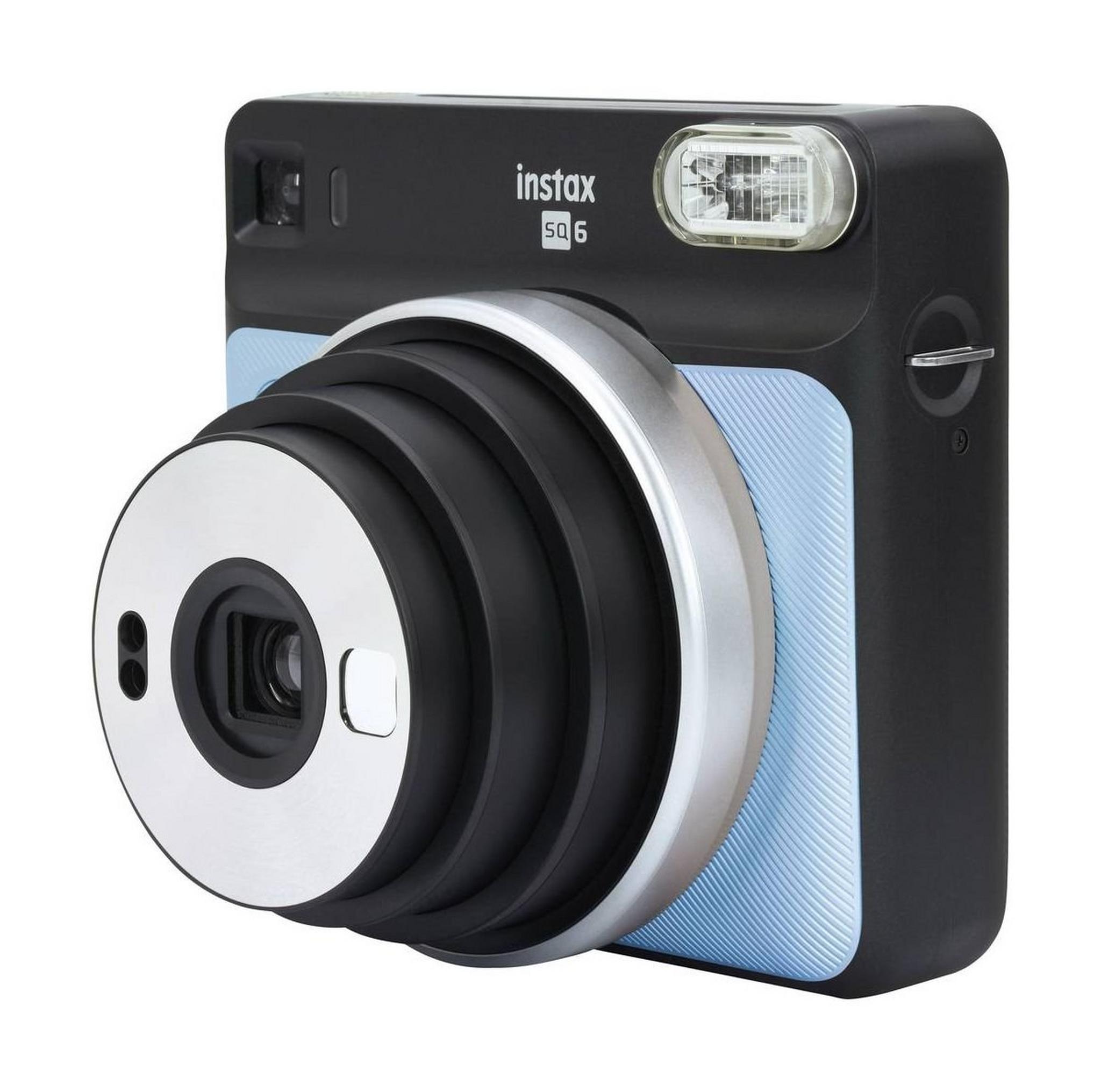 Fujifilm Instax Square SQ6 Instant Film Camera - Aqua Blue