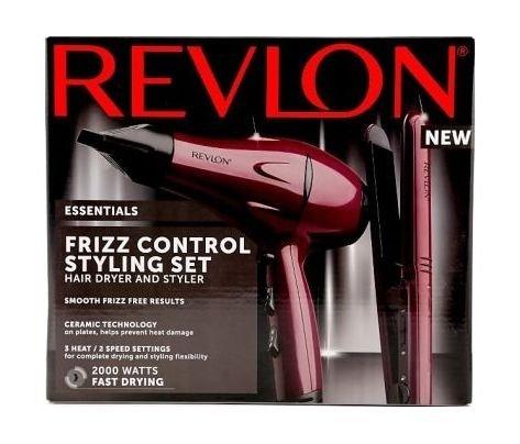 Revlon Styling Dryer With Straightener, 2000W, 3 Heat Settings, RVDR5230ARB - Purple
