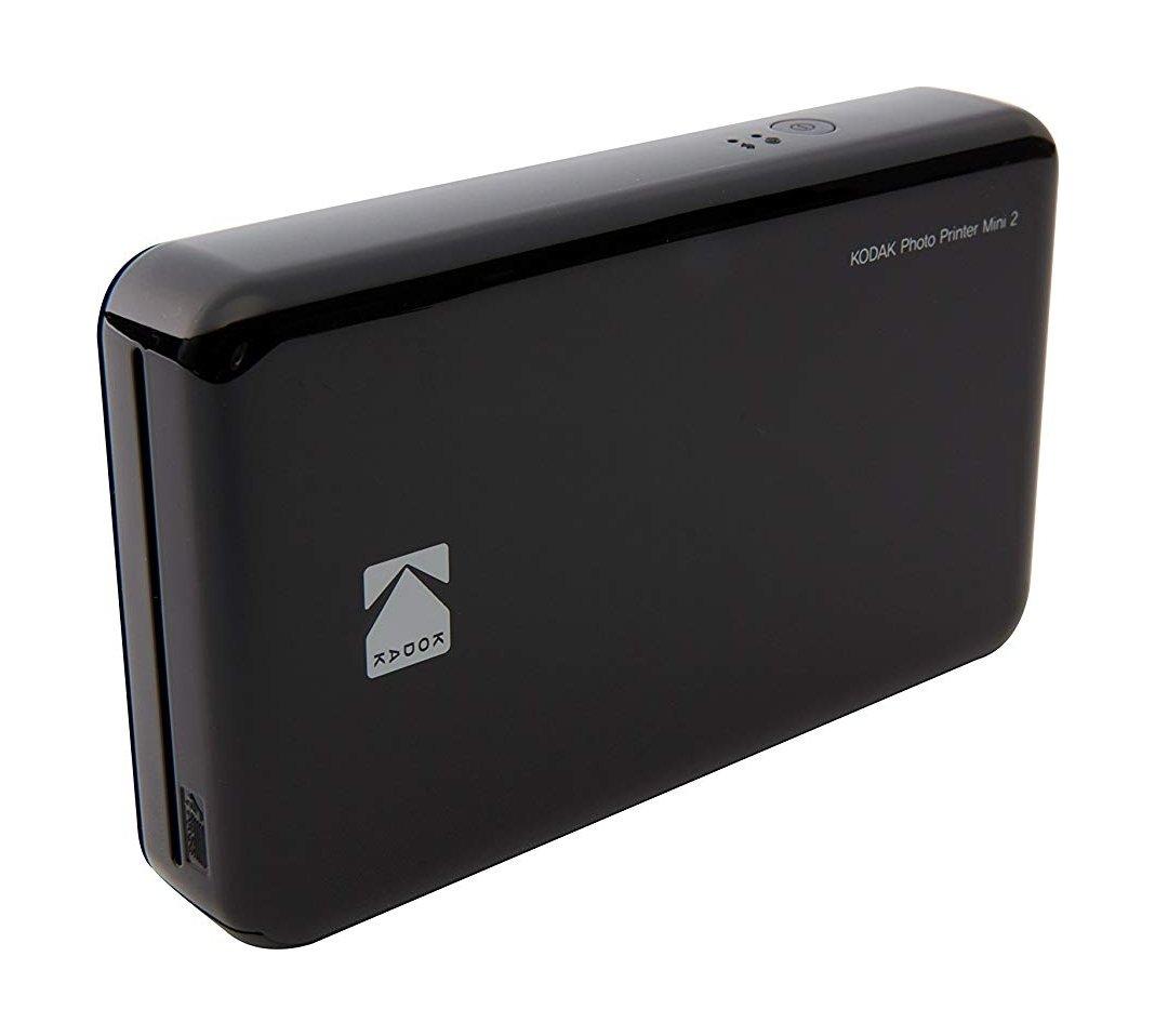 Kodak Mini 2 HD Wireless Portable Mobile Instant Photo Printer - Black