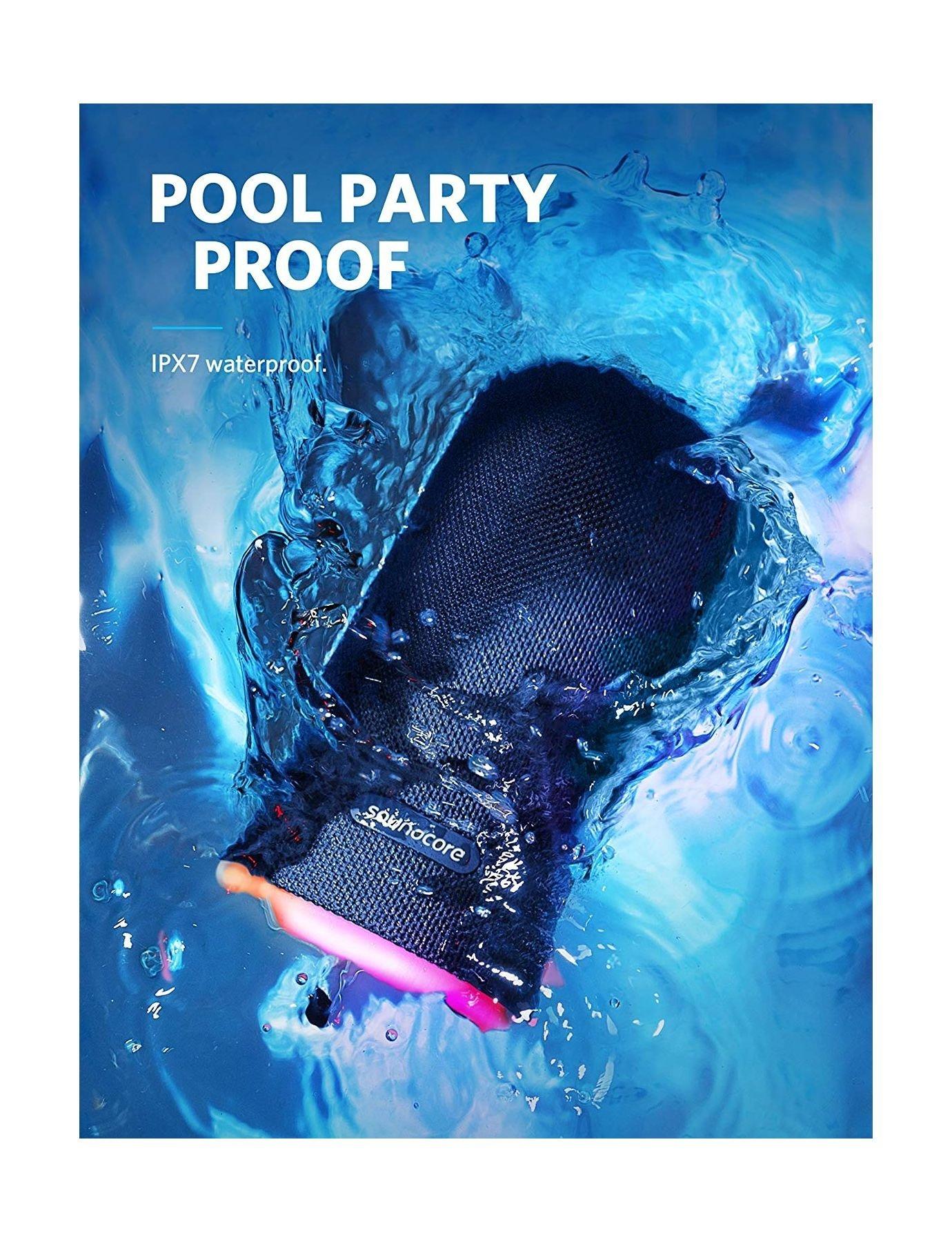 Anker SoundCore Flare Bluetooth Portable Speaker (A3161H31) - Blue