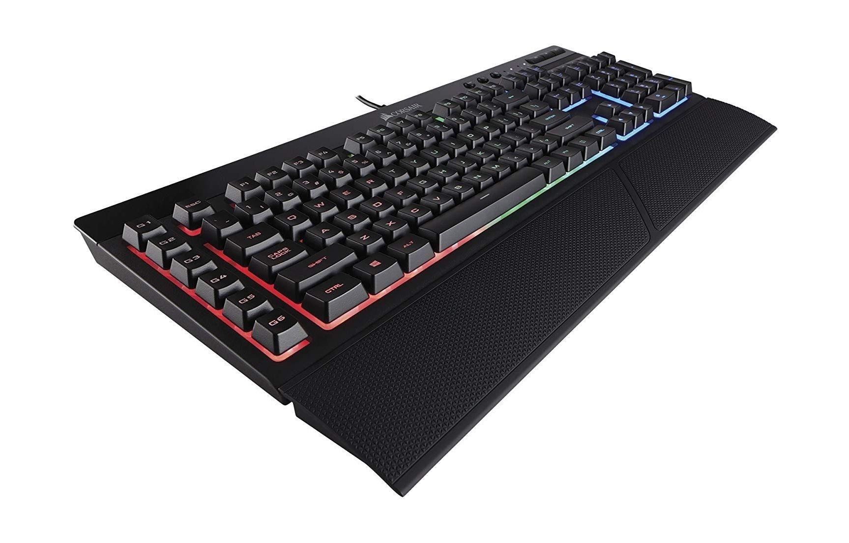 لوحة مفاتيح الألعاب كي٥٥ آر جي بي من كورسير - CH-9206015