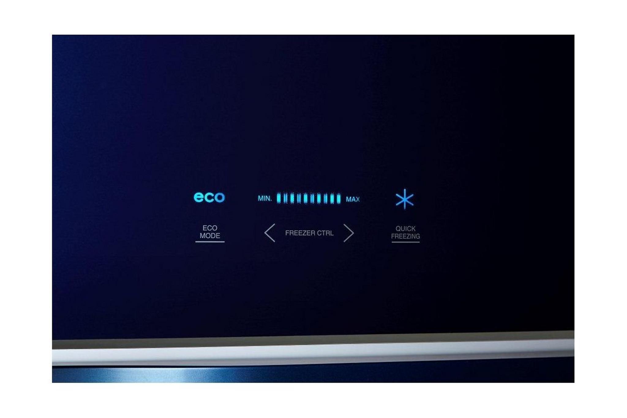 Toshiba 20 CFT Top Mount Refrigerator (GR-WG69ATEZ(GG) - Blue