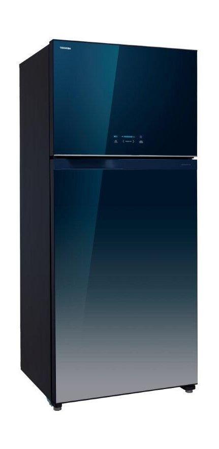 Toshiba 20 CFT Top Mount Refrigerator (GRWG69ATEZ(GG) Blue Price in