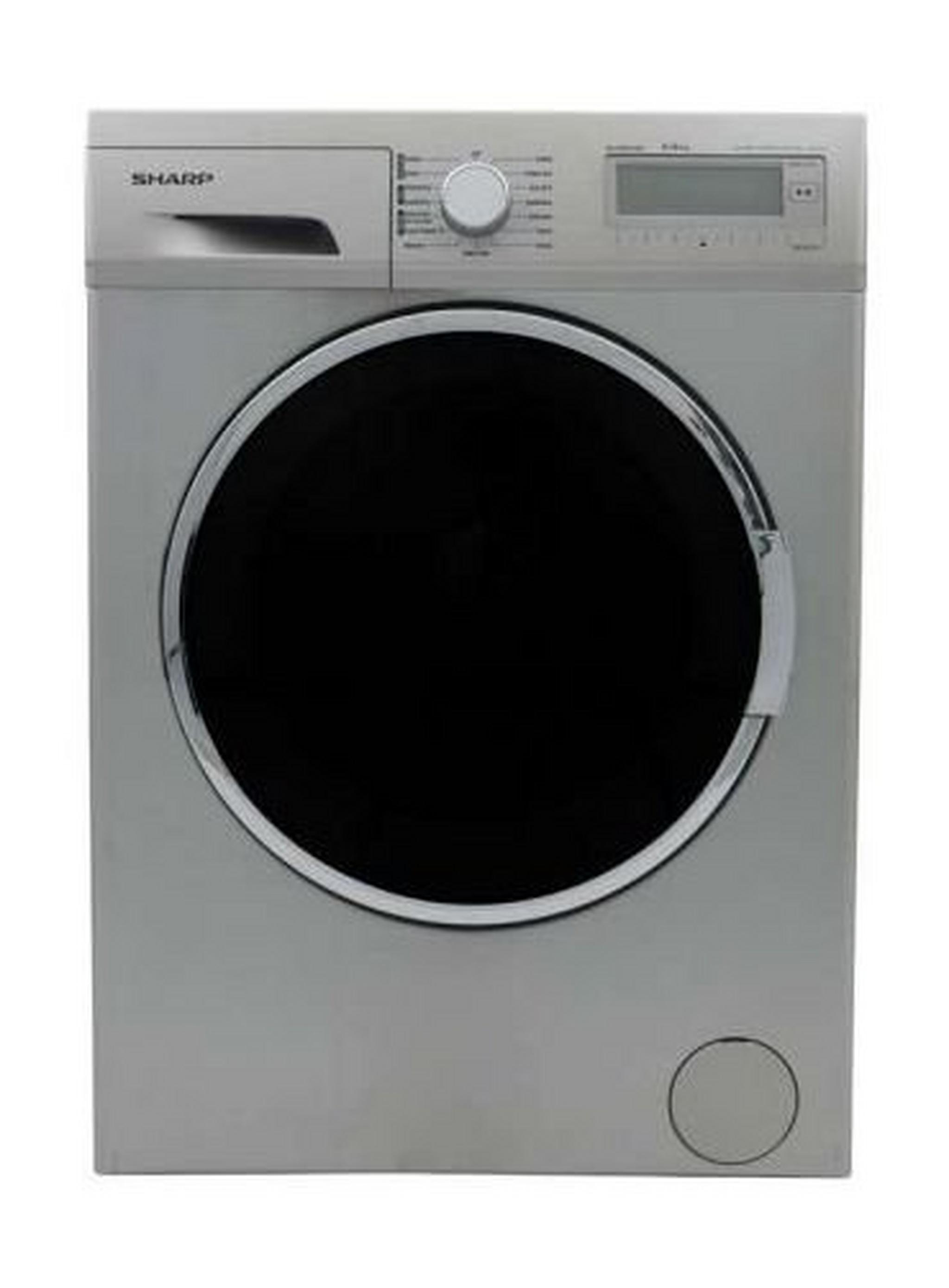 Sharp 9/6 KG Front Load Washer/Dryer (ES-FDP914SA) - Silver