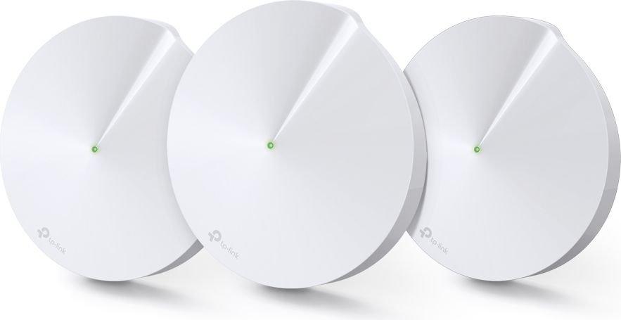 TP Link AC2200 Smart Home Mesh Wi-Fi System Deco M9 Plus Set Of 3