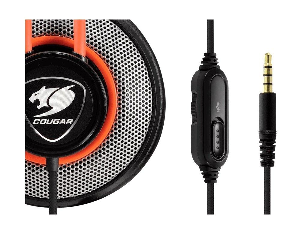 Cougar Immersa Wired Stereo Gaming Headset Black Price in Kuwait Xcite