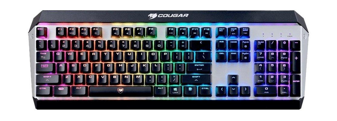 لوحة مفاتيح الألعاب الميكانيكية كوغر آتتاك إكس٣ آر جي بي - أحمر كرز