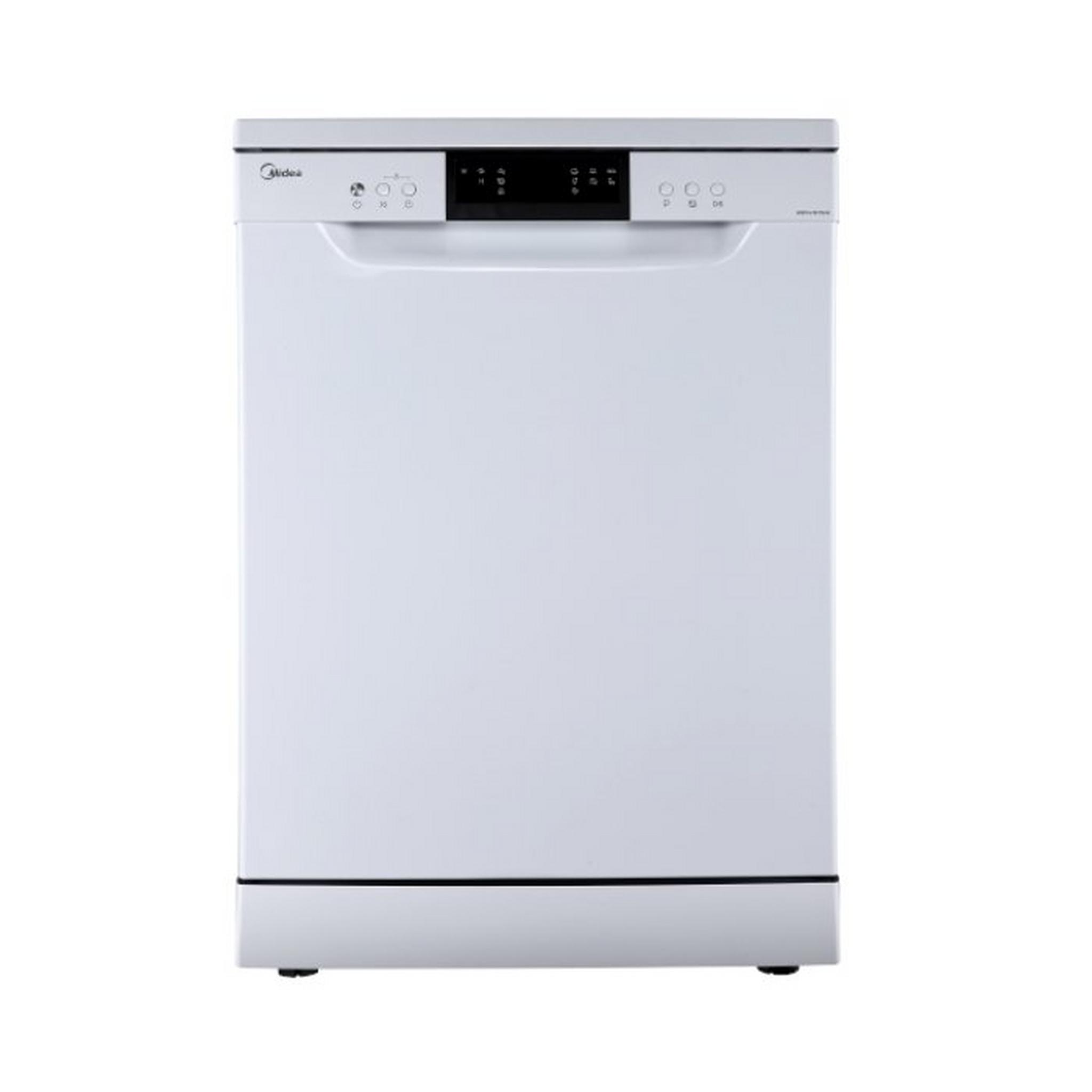 Midea 7 Programs 14 Settings Freestanding Dishwasher (WQP147617QW) - White