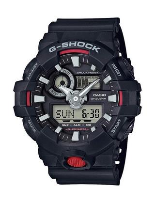 اشتري ساعة كاسيو جي-شوك الأساسية الرياضية - تناظرية - رقمية للرجال (ga-700-1adr) في الكويت